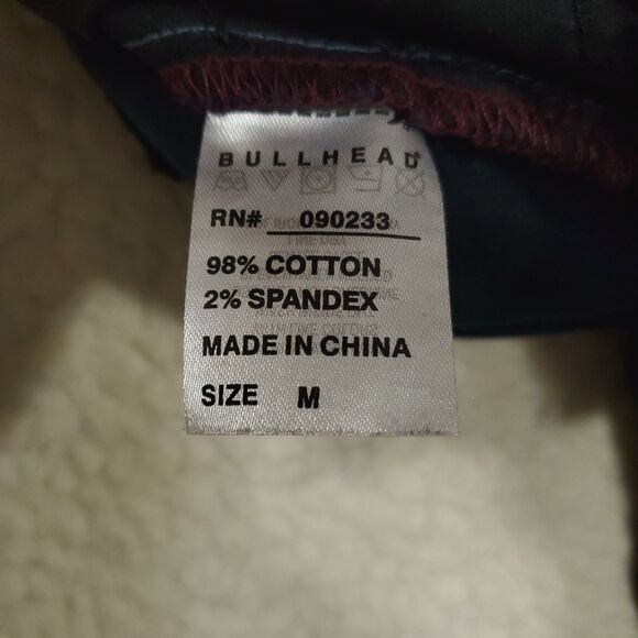 Bullhead Denim Co Women's Size Med Black Drawstring Waist Skinny Jogger Pants - Picture 7 of 16